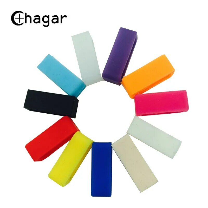 4pcs Silicone Rubber Watchbands Loop ring watch strap Mutil-color Holder Locker 12 16 18 20 22 24mm Watch Band Accessories
