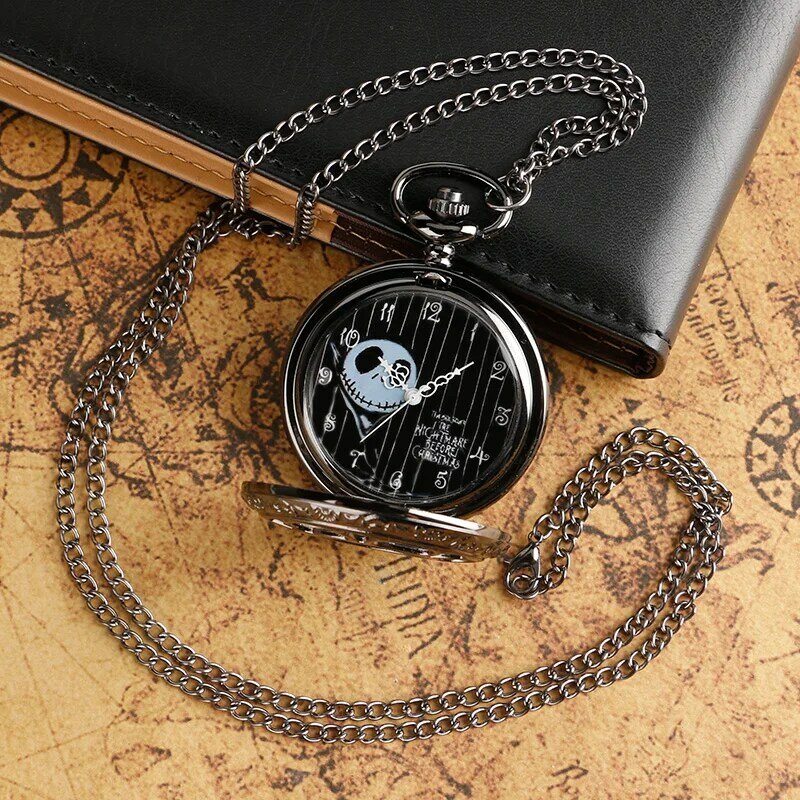Кварцевые карманные часы в стиле ретро стимпанк для мужчин и женщин, подарок