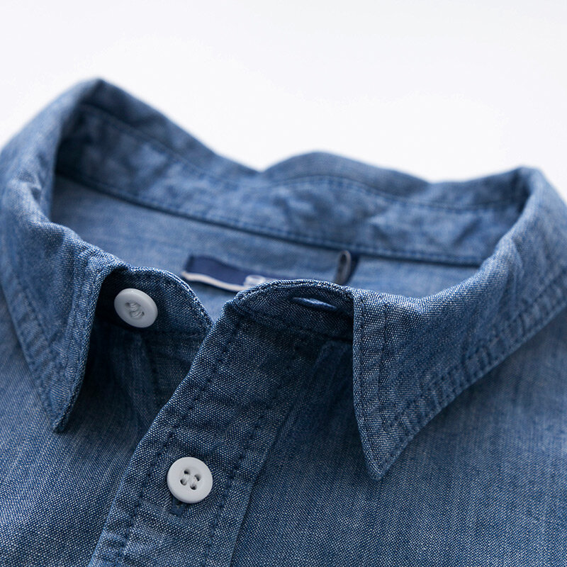 Camisa de marca de moda de verano SEMIR ropa de hombre camisa de manga corta ajustada de algodón sólido camisa de hombres para ocasiones sociales de talla grande