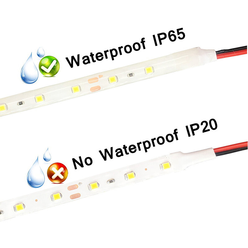 RGB LED Strip Light 5M 300LED Waterproof SMD 3528 DC 12V 60LED/M neon indoor lighting Tape Ribbon controller EU adapter set