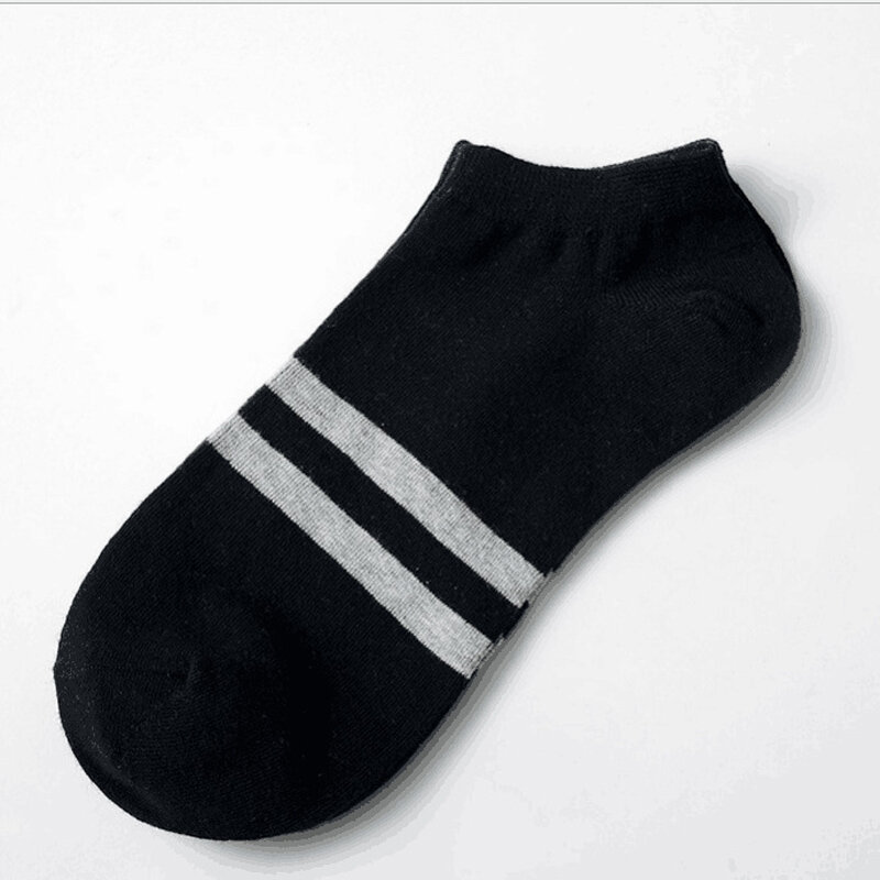 Новинка 2019 года; невидимые лодочки с закрытым носком; носки; 5 цветов; невидимые дышащие хлопковые носки