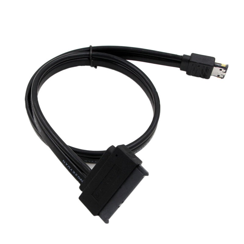 0,5 M SATA a USB Power ESATA 2-en-1 Cable de datos de Cable de disco duro 22 Pin SATA línea de conexión para 2,5 de 3,5 pulgadas Cable adaptador HDD