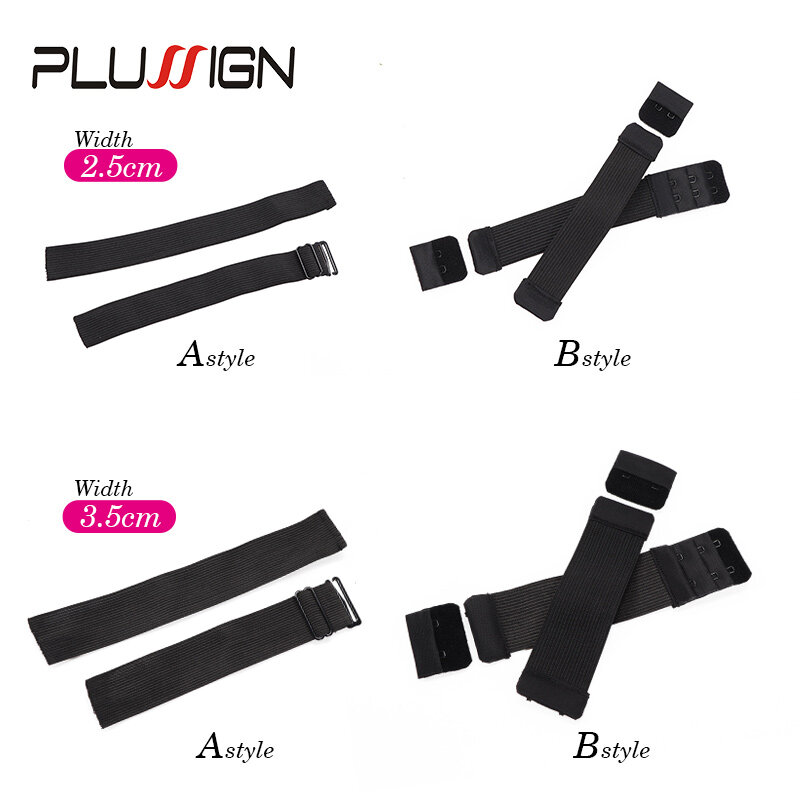 Plussign-Bande élastique pour perruque et extension optique, bande en tricot, ceinture élastique, grandes bandes élastiques larges, 1.1 verges, 15mm, 25mm, 35mm, 40mm