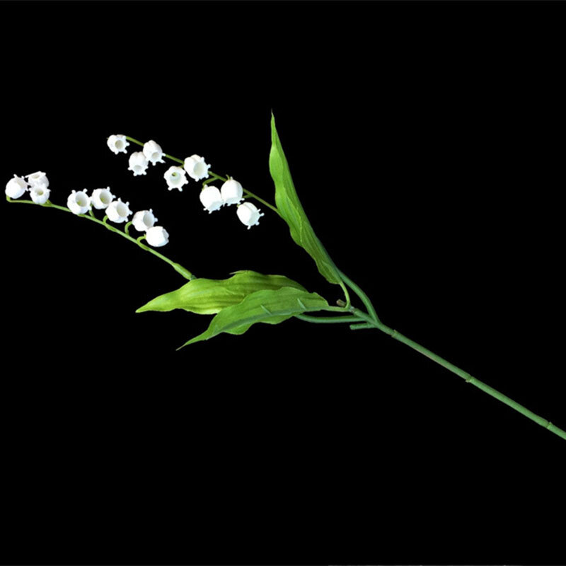 Meldel bukiet ślubny Lily of the Valley ślub Mini bukiet kwiatów druhna Convallaria DIY Mariage dekoracje na przyjęcie domowe