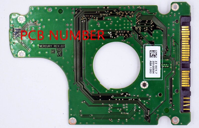 BF41-00306A MERCURY REV.07 / SA notebook hard disk circuit board number/ HM321HI