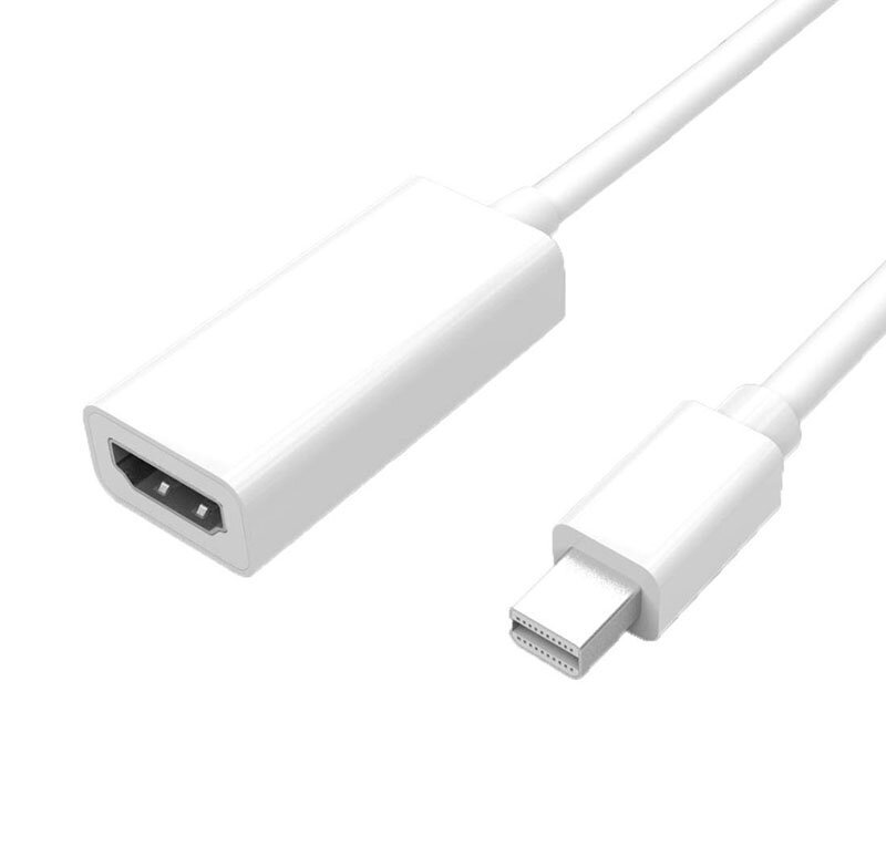 Mini adaptador de DP a HDMI Cable para Apple Mac Macbook Pro aire portátil DisplayPort puerto de visualización de DP a HDMI Convertidor para Thinkpad