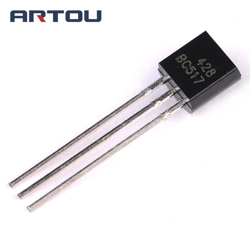 Transistor NPN BC517 TO-92, 10 unidades