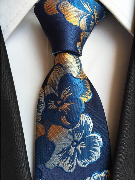 RBOCOTT Novità Irregolare Modello Collo Cravatta Per Gli Uomini 8 cm Floreale Cravatta Plaid Cravatta Per Affari Festa di Nozze degli uomini Corbatas