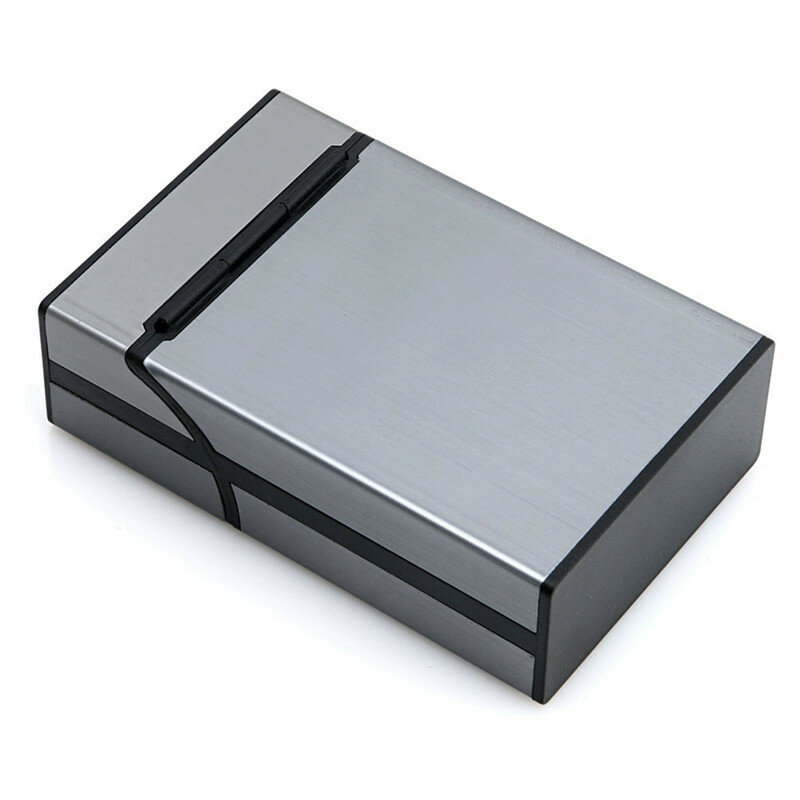 R7RC nowy papieros cygaro kieszonkowy pojemnik pudełko do przechowywania lekka aluminiowa obudowa uchwyt skrzynki