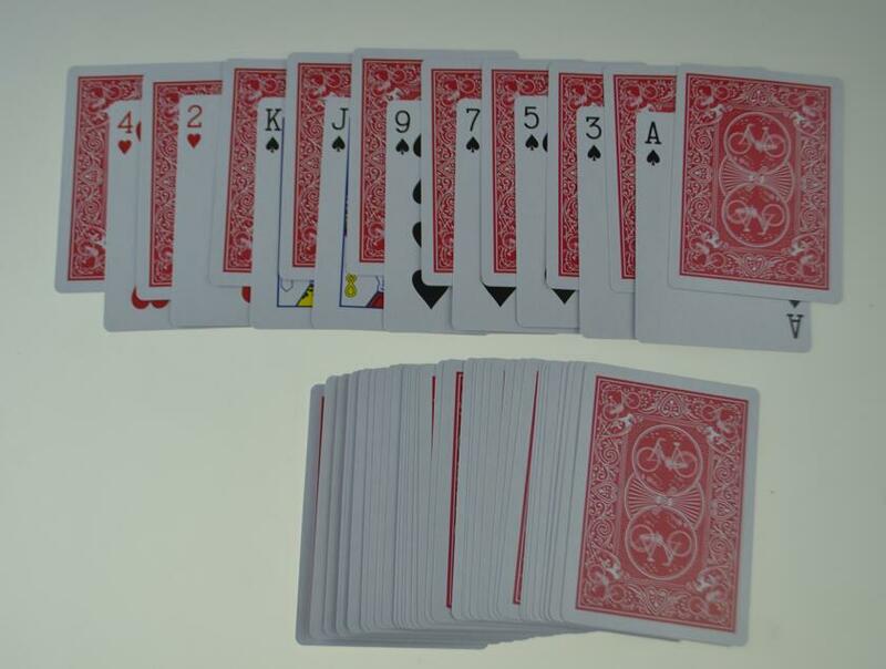 Marked Stripper Deck Magic Tricks Marked Playing Cards Poke Toys Close Up Street Illusions Gimmicks Mentalism Props Magia Card