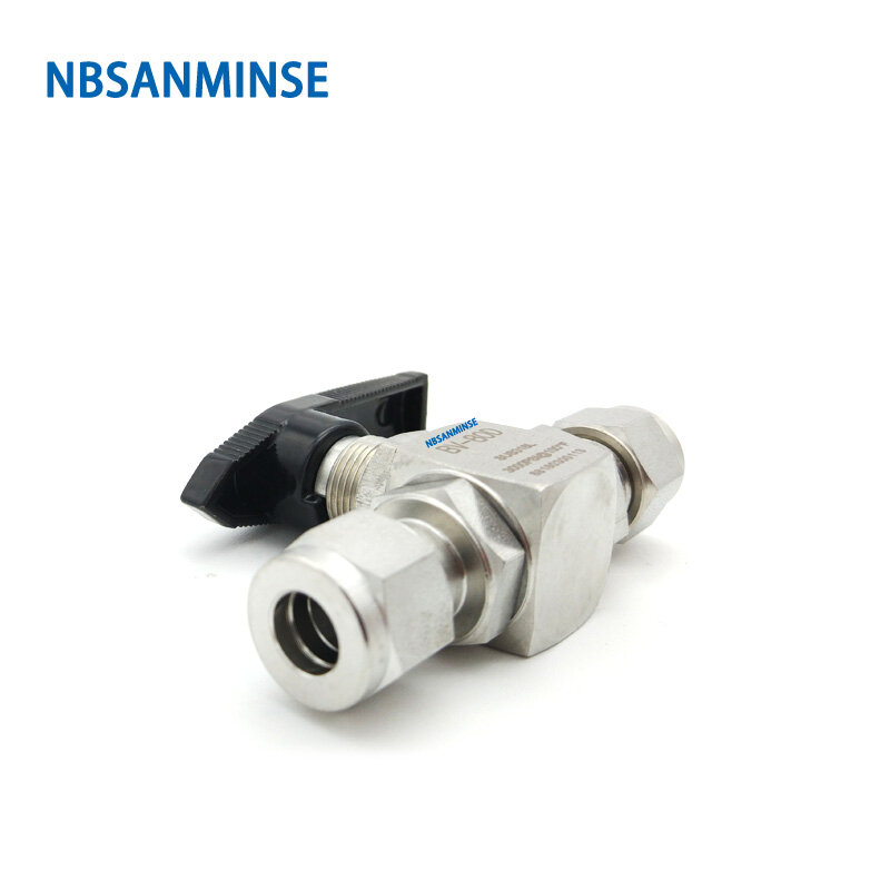 BV-OD/ F 1/8 1/4 3/8 1/2 3/4 Stainless Steel Ball Valve 3000 Psi Tube 6000 Psi End Connection / Female NPT Thread NBSANMINSE