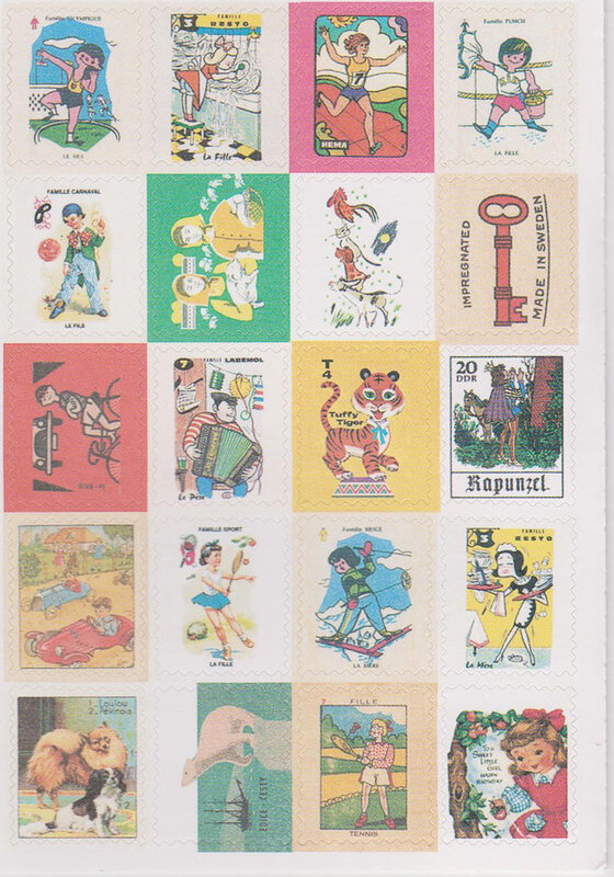 80Pcs/4 Vel Diy Retro Stempel Londen Parijs Prins Italië Sticky Papier Sticker Kawaii Meisje Briefpapier Stickers Voor dagboek Decoratie