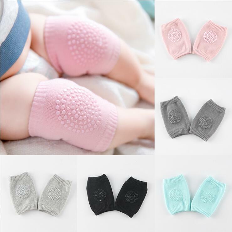 2019 bébé enfants genouillère coton sécurité ramper coude coussin bébé rotule bambins jambières genou soutien protecteur