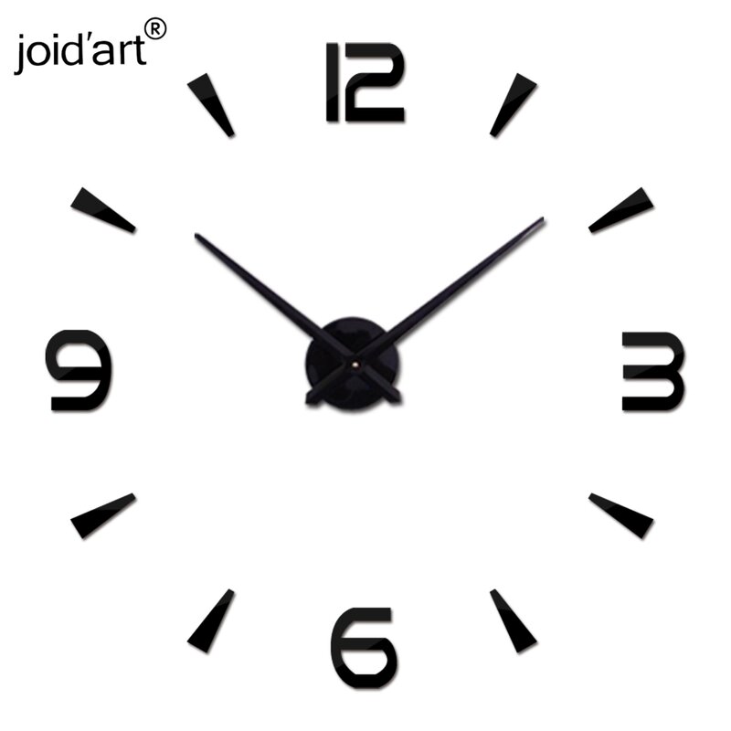 Baru Diy Jam Dinding Akrilik Jam Kuarsa Jam Reloj De Pared Ruang Tamu Modern 3d Stiker Cermin Horloge Rumah Klok