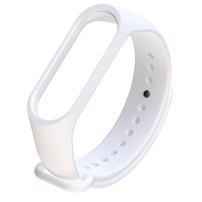 Dla Xiao mi mi Band 3 4 pasek na nadgarstek bransoletka silikonowa dla mi Band 3 inteligentny smartwatch kolorowe Pulsera opaska na nadgarstek pasek