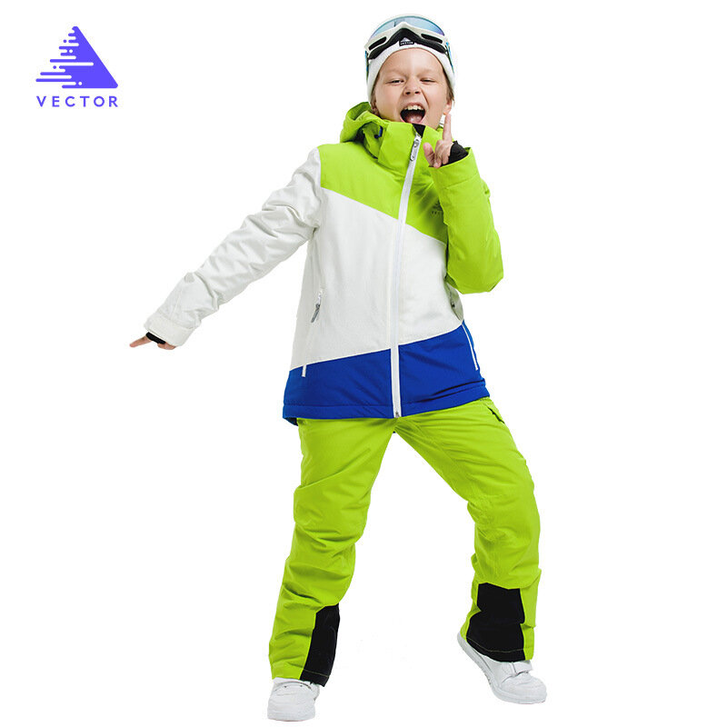 Boys Ski Pants Children's Brand New High Quality Windproof Waterproof Ski Trousers Winter Boys Ski and Snowboard Pants