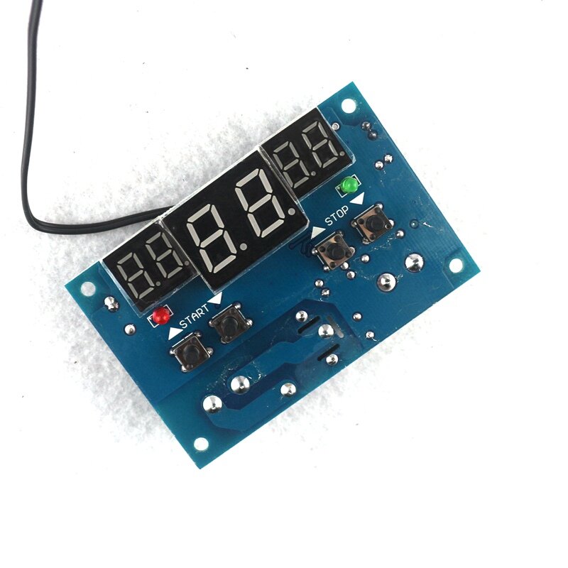 Termostato Digital W1401 DC 12V, regulador de temperatura inteligente con Sensor de relé NTC de 220V, 10a/12V, 10a