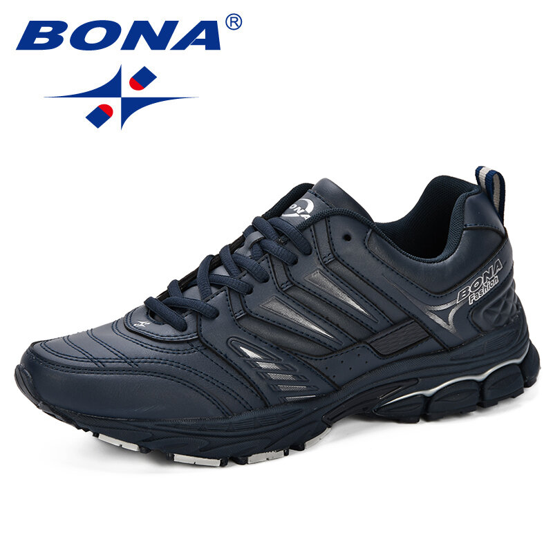 BONA – chaussures de course respirantes et populaires pour hommes, baskets d'extérieur, chaussures de sport confortables, nouveau Design, livraison gratuite
