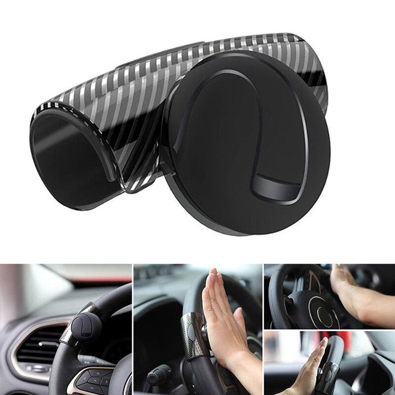 Car Knob Flexible Easy Install Spinner Rotation Anti-slip Universal Silicone Steering Wheel Booster Tool Handle Grip Aid Control