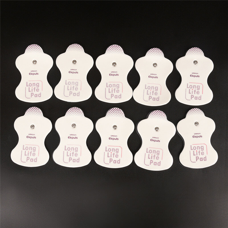 10pcs Tens Electrode Adhesive Gel Pads Body Acupuncture Therapy Massager Therapeutic Pulse Stimulator Electro Sticker Slimming