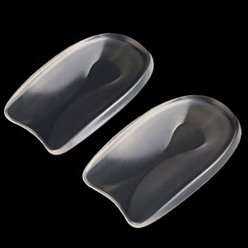 Silicone Gel U-Shape Heel Cushions For Shoes Plantar Fasciitis Heel Protector Heel Spur Cushion Pad Shoe Inserts
