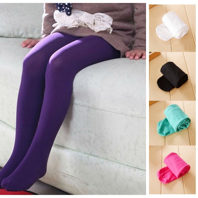 2019 Baby Girls Pantyhose 2-12 Years Children Stockings Ballet Tights For Girl Dancing Pants Kids Ballet Pant Trouser Pure Solid