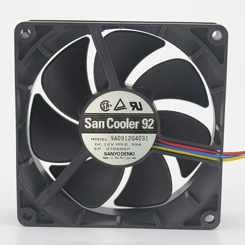 Original 9025 cooling fan 9A0912G4031 12V 0.39A