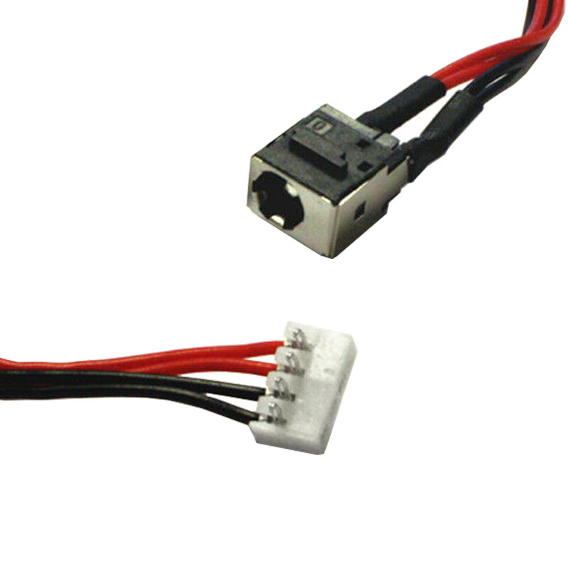 Laptop DC power jack Socket Connector Cable For TOSHI BA Satellite A500-ST  port plug cable wire Harness