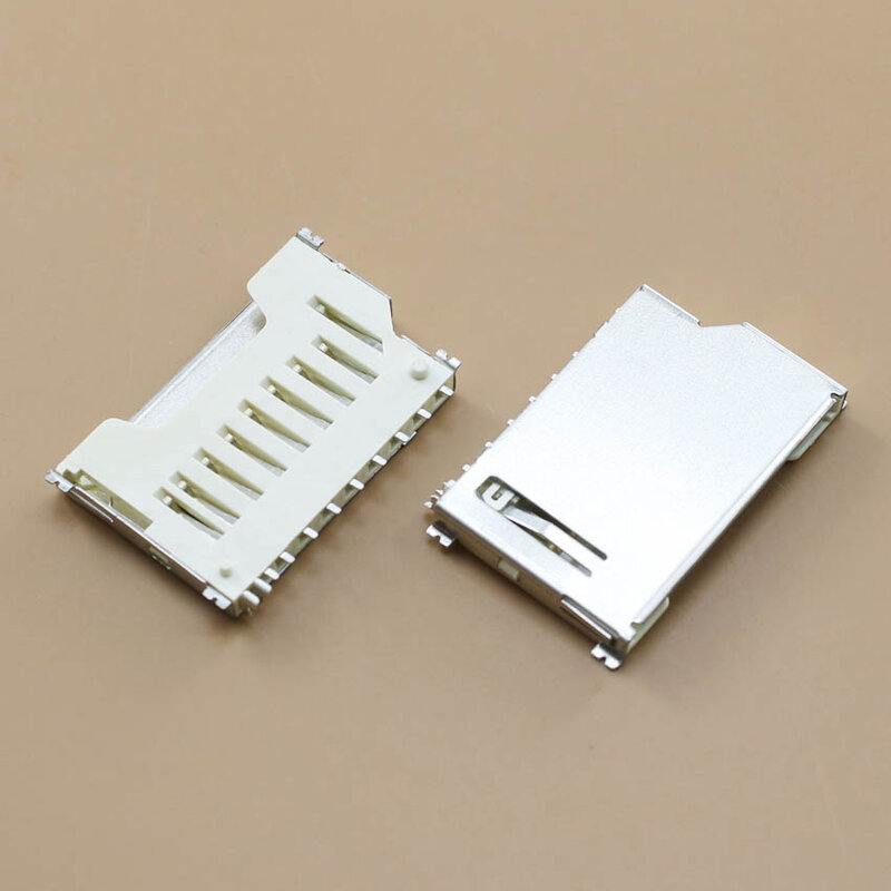 YuXi harga Terbaik Baru Besi penutup pemegang socket tray slot pembaca kartu SD connector.1pcs/lot.