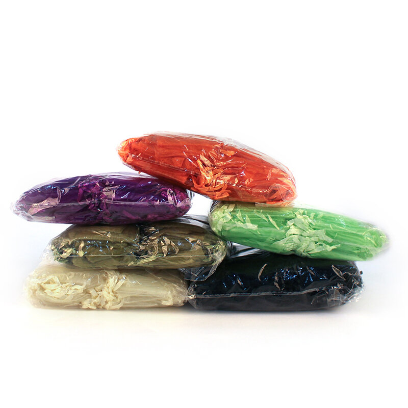 50 sztuk 5x7cm kolorowe Organza torby na prezenty ślubne prezent cukierki mała torebeczka z opakowanie na biżuterie wyświetlacz i woreczki na biżuterię