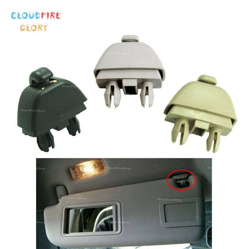 CloudFireGlory-مشبك واقي من الشمس لأودي A6 allroad quattro A7 Sportback A8 S6 S8 Quattro RS6 ، أسود ، رمادي وبيج ، 4F0857561