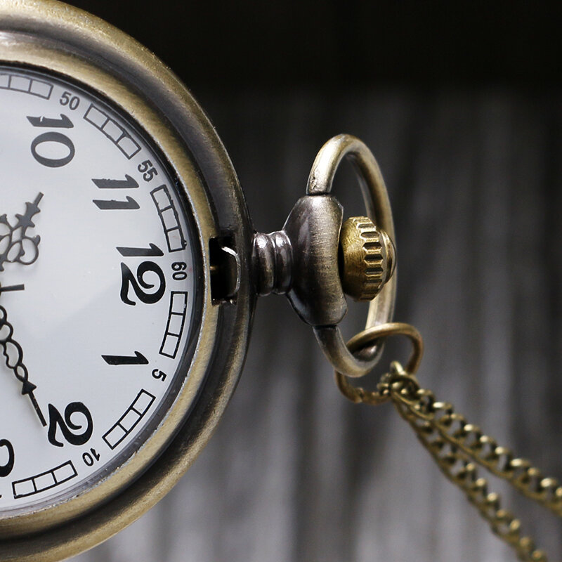 Valknut reloj de bolsillo de cuarzo y bronce, pulsera con tres eslabones, Estilo Vintage, triangular, vikingos nórdicos, cadena de collar, regalo de amistad