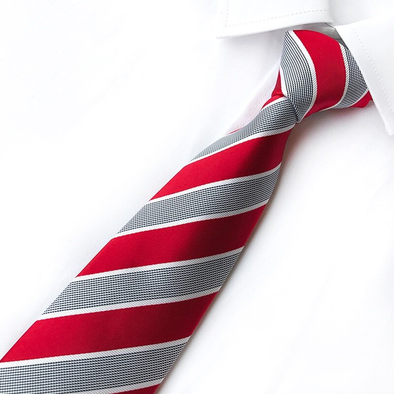 Corbatas formales de boda para hombres, corbata de 8CM a la moda para caballeros de negocios, ropa de cuello, regalos de vacaciones, novedad de 2018
