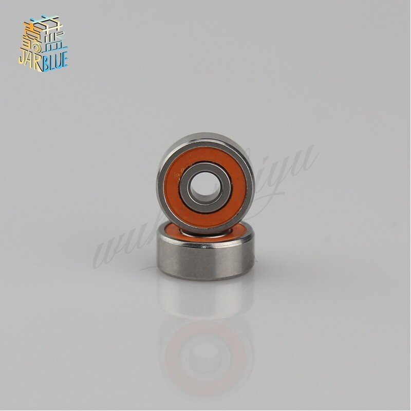 10pcs 687-2rs Rubber Sealed Deep Groove Ball Bearing 687 687rs 7x14x5 Miniature Steel Ball Bearings 7*14*5 Mm