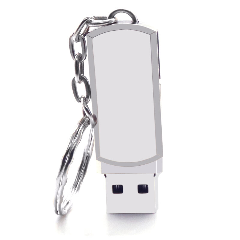 USB-Stick 128GB Keychain Pen drive 32GB 64GB 16GB 8GB Metall Schlüssel Ring Speicher USB 2.0 Stick