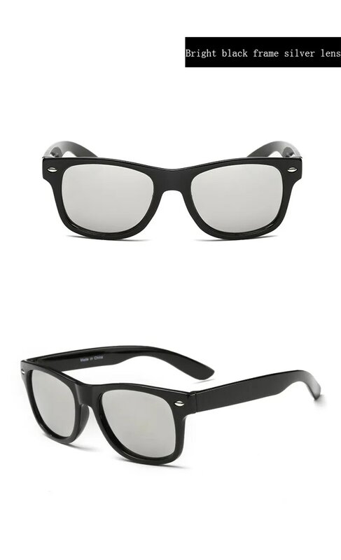 Cool 6-15ปีเด็กแว่นตากันแดดแว่นตากันแดดสำหรับเด็กชายหญิงแฟชั่น Eyewares เคลือบเลนส์ UV 400 Protection กับกรณี