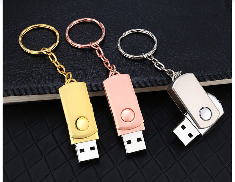 HOT USB Flash Drive 32GB 64GB 128GB 256GB 512GB 1000GB Pen Drive portachiavi Memory Stick Metal Pendrive Classic Design USB Gadget
