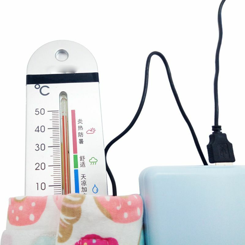 Calentador de agua y leche USB para cochecito de viaje, bolsa con aislamiento, calentador de biberones para lactancia de bebé