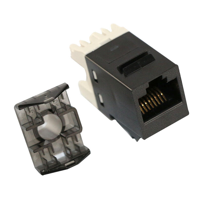 Wysokiej jakości złącze RJ45 UTP CAT6 gniazdo Keystone moduł sieciowy gniazdo informacyjne Adapter do kabla do Amp Ethernet
