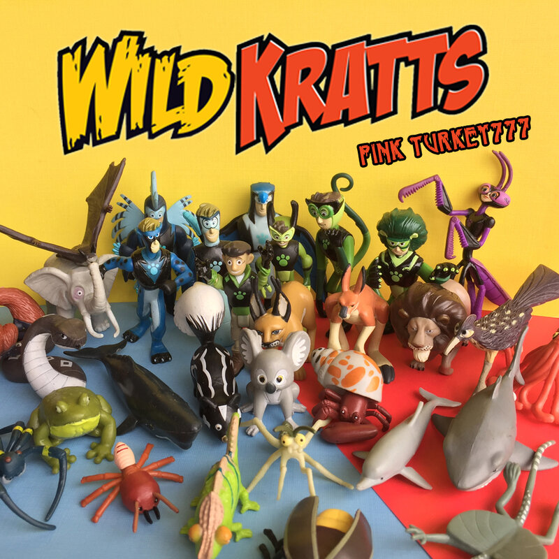 De plástico original salvaje kratts muñeca juguetes Wildkratts para niños de acción figura goku saint seiya, regalo para chicos chicas niños de los hombres x'mas