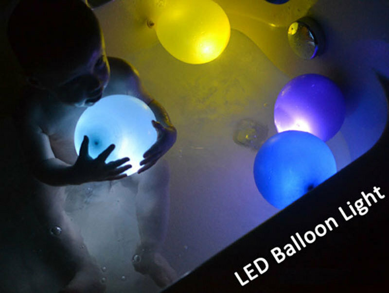 50 Stks/partij Dompelpompen Led Ballon Verlichting Bruiloft Decoratie Gunst Super Heldere Vakantie Verlichting Onderwater Led Verlichting
