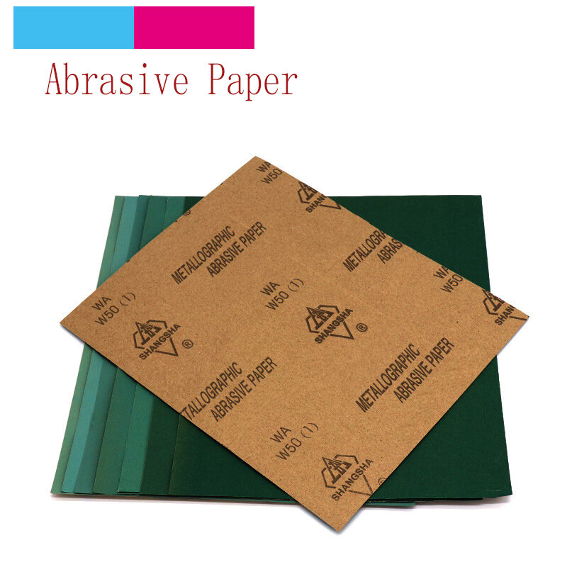 5Pcs กระดาษขัดแห้งทรายกระดาษขัดขัดขัดผ้าเครื่องมือกรวด280-1200