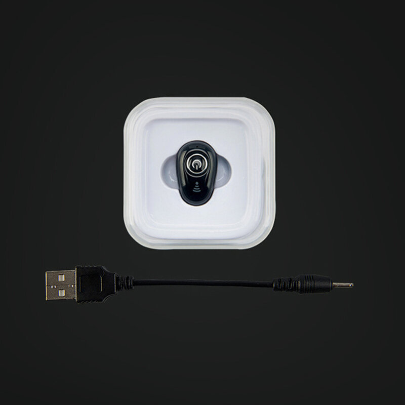 S6500 미니 블루투스 이어폰 xiaomi 화웨이 아이폰 휴대 전화에 대 한 마이크와 귀 earpieces에 휴대용 헤드셋 이어 버드