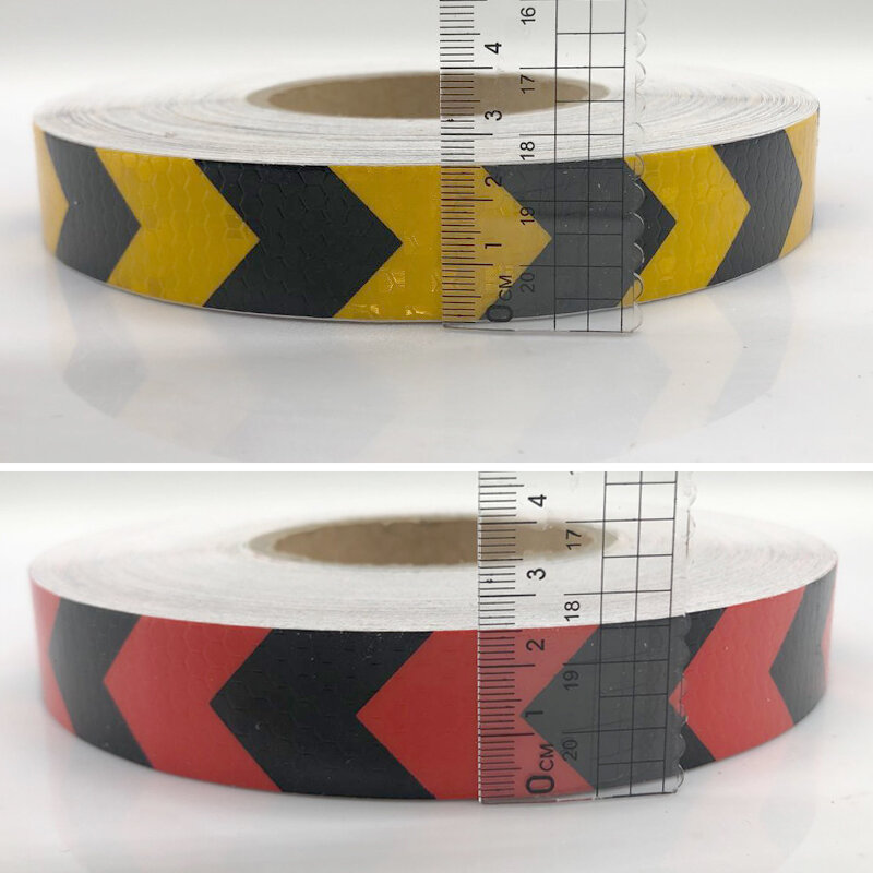 Reflective Warning Tape With Arrow Printing For Car Safety