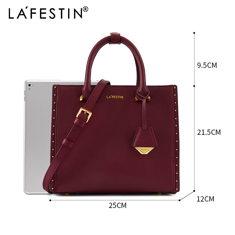 LA FESTIN – sac à main en cuir pour femmes, fourre-tout de luxe multifonctionnel et polyvalent, mode dames, sac à bandoulière de styliste, nouvelle collection 2022