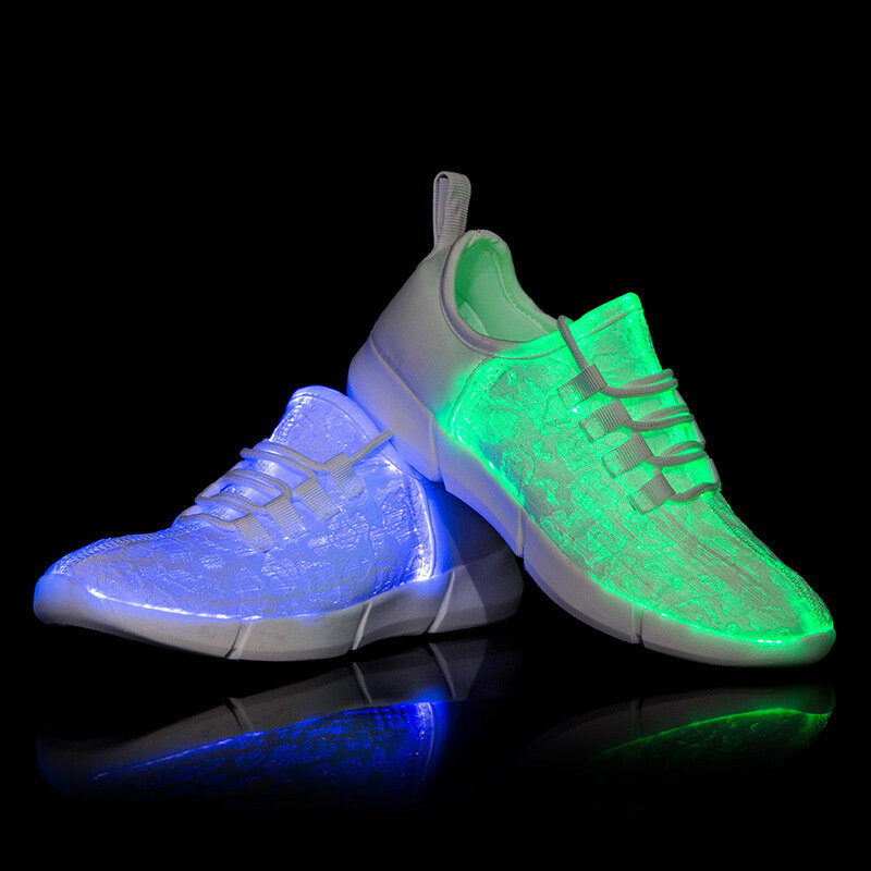 Boy Girls led light shoes Children Casual Shoes USB Recharge Glowing Sneakers Men Women Light Up Shoes Sports Shoes Size 25-46