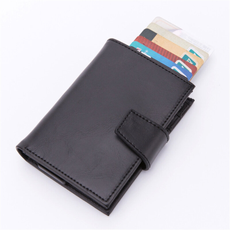 ZOVYVOL 2024 New Style RFID Card Holder And Minimalist Wallet Metal Men Women Single Box Aluminium Blocking Holder for Cards