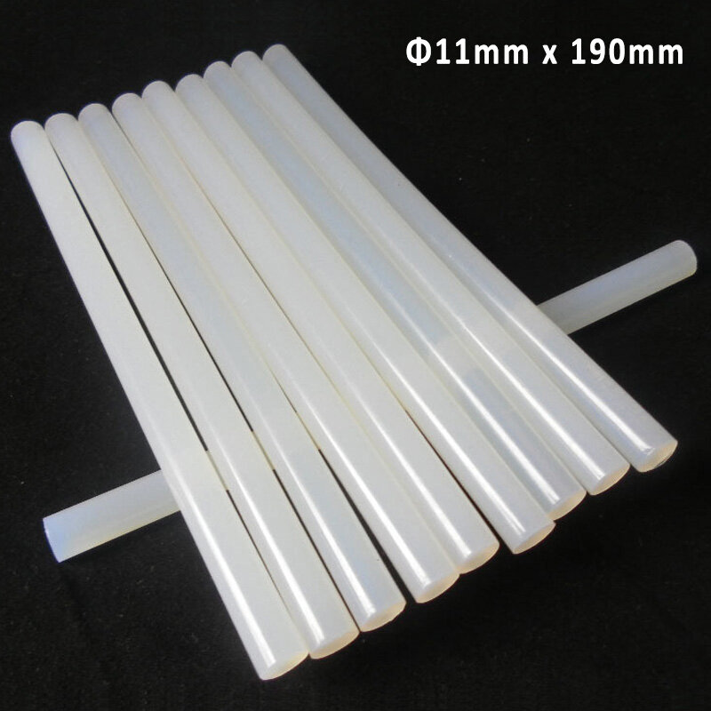 BOSI 10pc/pack 11mm x 190mm Transparent Glue Sticks