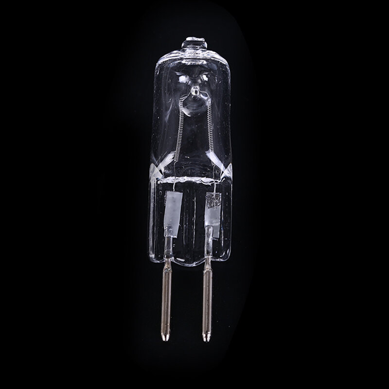 Contas de lâmpada de halogênio g5.3 220v/35w/50w, 5 unidades, lâmpada de cristal, máquina de trabalho, lâmpada amarela, lâmpadas transparentes