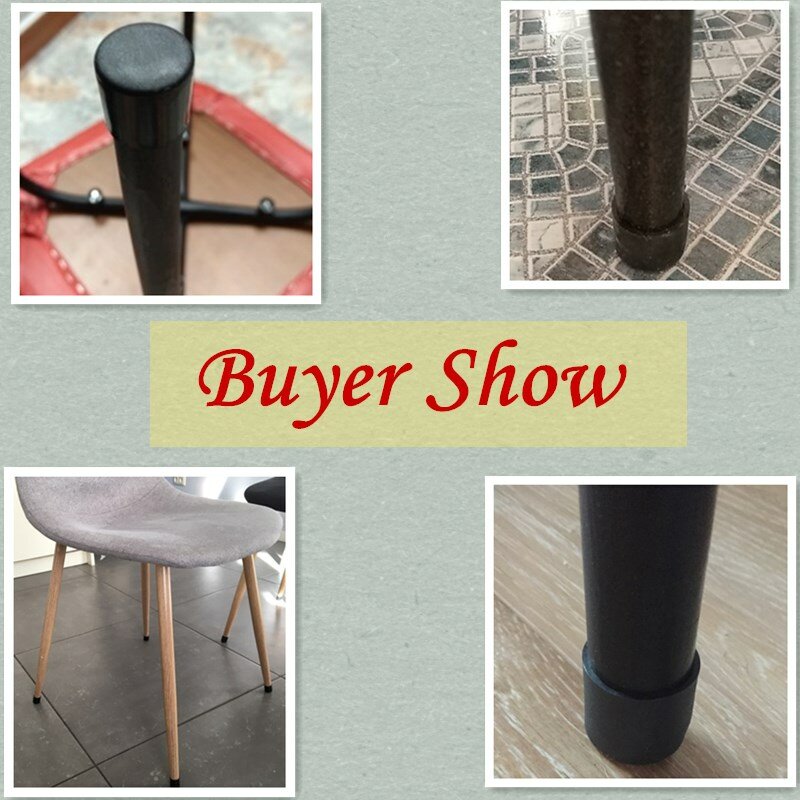 4Pcs PE Kunststoff Stuhl Ferrule Anti Scratch Möbel Füße Bein Multi-Spezifikation Boden Protector Caps Shellhard